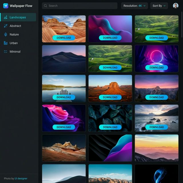 AI Wallpapers Downloader